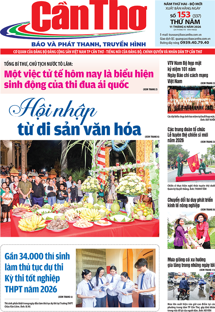 Số 153, Thứ Năm (11/06/2026)
