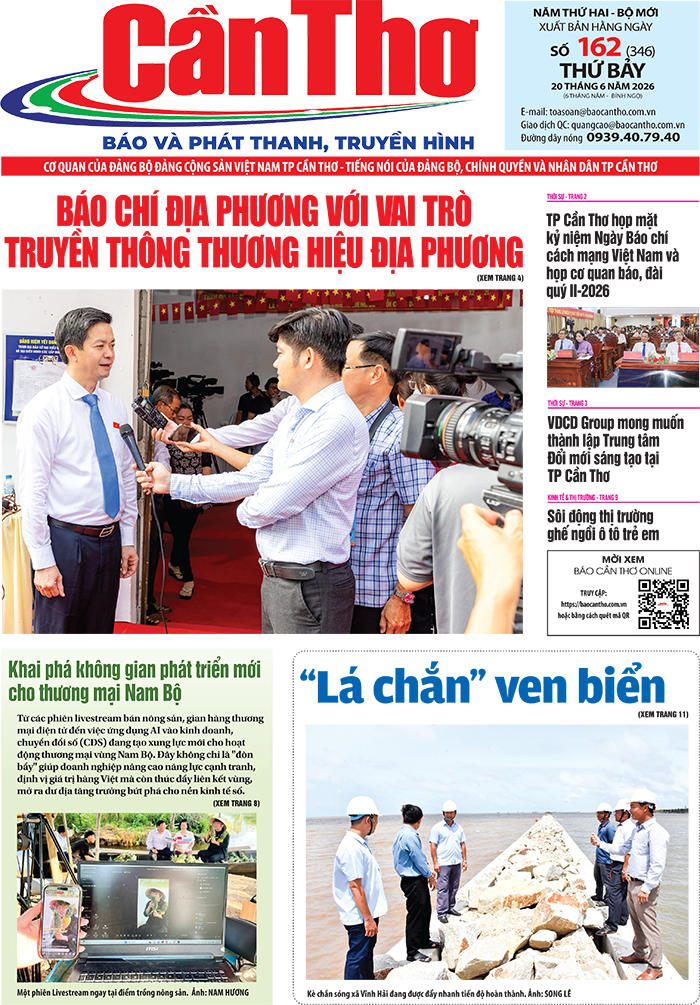 Số 162, Thứ Bảy (20/06/2026)