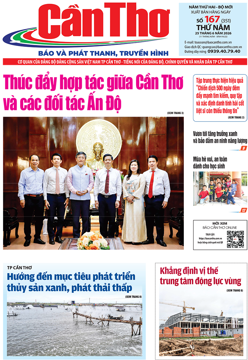 Số 167, Thứ Năm (25/06/2026)