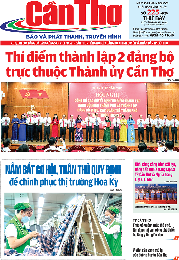 Số 225, Thứ Bảy (22/08/2026)