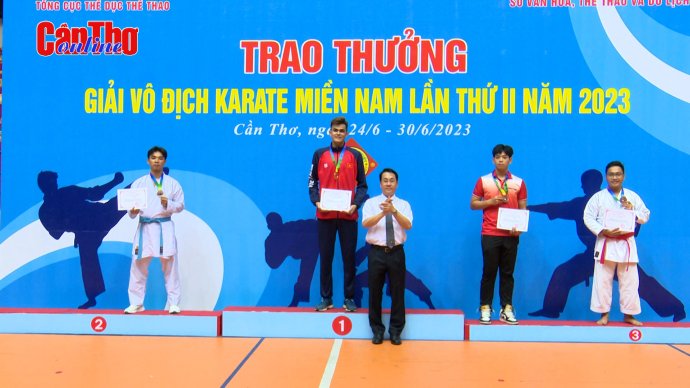 Khai mạc Giải vô địch Karate miền Nam lần thứ II năm 2023