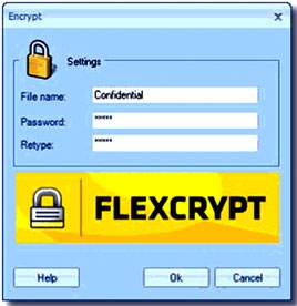Bảo mật thư mục, tập tin bằng Flexcrypt Folder