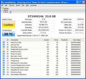 Chẩn đoán “bệnh” ổ cứng với CrystalDiskInfo 1.0.16