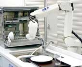 Robot giúp rửa chén dĩa