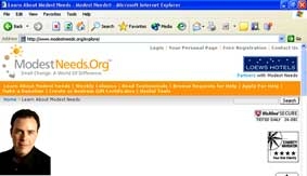 Những website ấm tình người