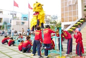 Lân râu bạc Cần Thơ
