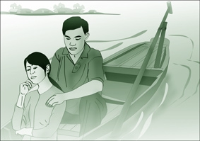 Trên sông sớm
