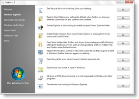 Chữa các bệnh thường gặp 
trong Windows Vista và Windows 7