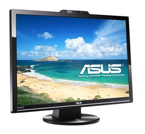 LCD tích hợp loa và webcam của Asus