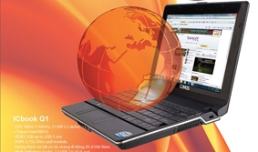 Netbook 3G thương hiệu Việt