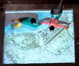 Nhảy tự do với Google Earth và máy chiếu
