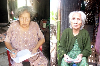 Trao tiền từ thiện