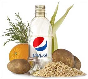 Chai nhựa mới của Pepsi thân thiện môi trường
