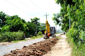 Xây dựng nông thôn mới ở huyện Vĩnh Thạnh