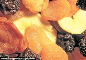 Đừng xem thường trái cây khô