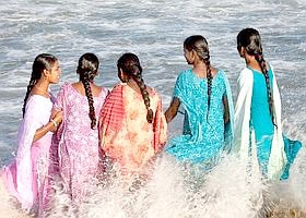 Nghề kinh doanh tóc ở Ấn Độ