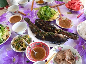 Chất liệu các món ăn ở Đồng bằng sông Cửu Long