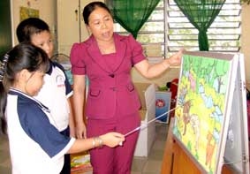 Cô Nguyễn Thị Chi  dạy giỏi, đam mê sáng tạo