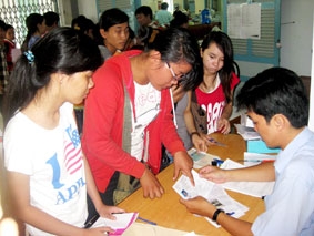Lúng túng với điểm mới trong tuyển sinh