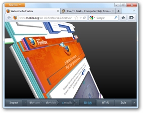 Xem web trong không gian 3D