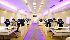 Nhà hàng mang phong cách 
siêu máy bay A380