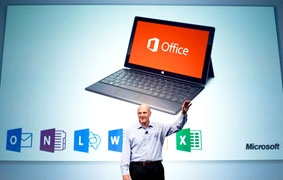 Office 2013 
Sẵn sàng cho máy tính bảng và web