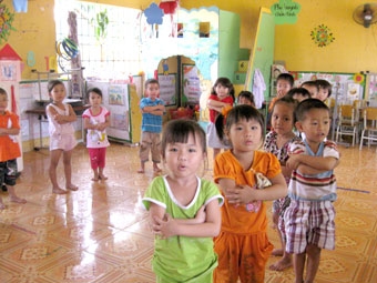 Lại thiếu trường, lớp cho bậc học mầm non