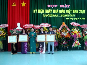 Quan tâm chăm bồi, phát triển đội ngũ “trồng người”