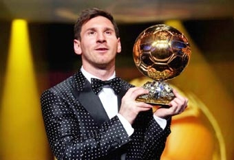 Messi đoạt quả bóng vàng thế giới lần thứ tư