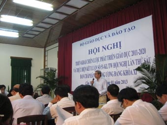 Hiến kế để giáo dục và đào tạo phát triển