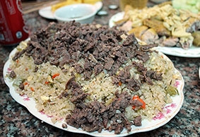 Cơm rang bò