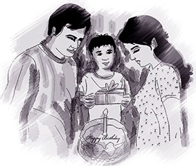 Chúc mừng 

   sinh nhật mẹ!