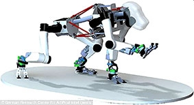 Sắp sửa có robot khỉ khám phá Mặt trăng