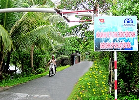 Chung tay xây dựng tuyến đường sáng - xanh - sạch - đẹp