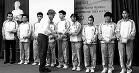 Cử 7 vận động viên tham dự

Đại hội thể thao Trẻ châu Á