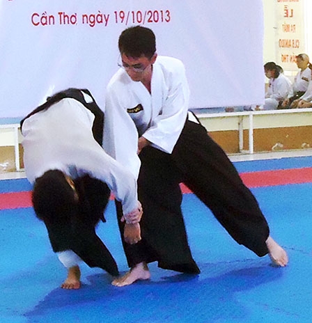Ra mắt CLB võ thuật Aikido Cần Thơ