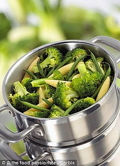 Chỉ có hấp mới bảo toàn đặc tính chống ung thư của bông cải xanh