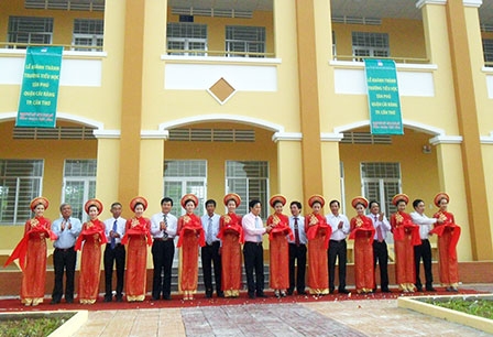 Khánh thành Trường Tiểu học Tân Phú