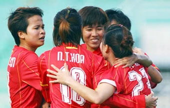 Đội tuyển nữ Việt Nam 
vào chung kết