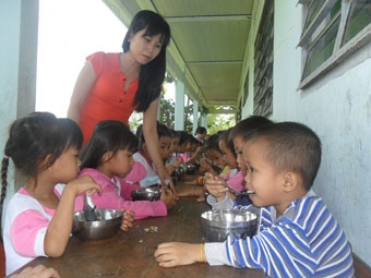Để trẻ phát triển toàn diện trong môi trường giáo dục