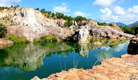 An Giang có hồ trên núi