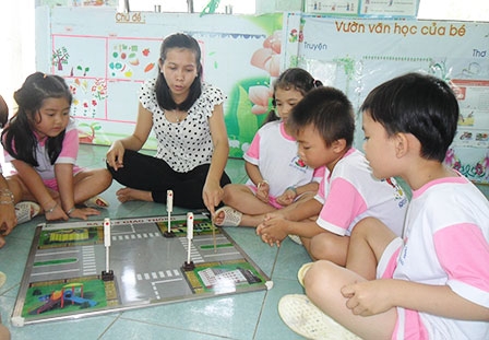 Nhiều hoạt động thiết thực tuyên truyền giáo dục an toàn giao thông