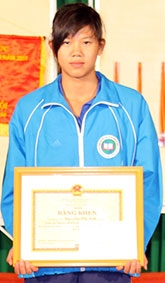 Kình ngư Ánh Viên  Gương mặt trẻ Việt Nam tiêu biểu năm 2013
