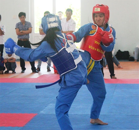 Phong Điền dẫn đầu môn vovinam với 25 HCV