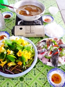 Mắm kho dừa