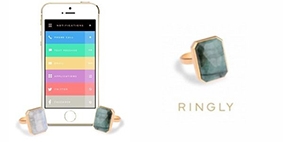 Ringly - nhẫn thông minh nhận tín hiệu thay điện thoại