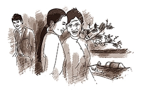Mùa hoa 
       điên điển