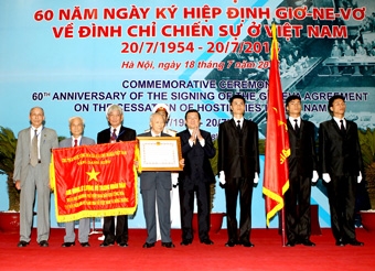 Kỷ niệm 60 năm ngày ký Hiệp định Genève về đình chỉ chiến sự ở Việt Nam