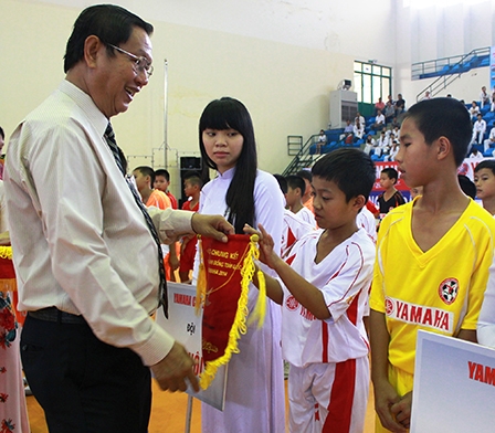 Khai mạc vòng chung kết Giải bóng đá
Nhi đồng toàn quốc Cup Yamaha 2014