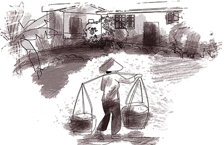 Miên man 
      mùi mắm